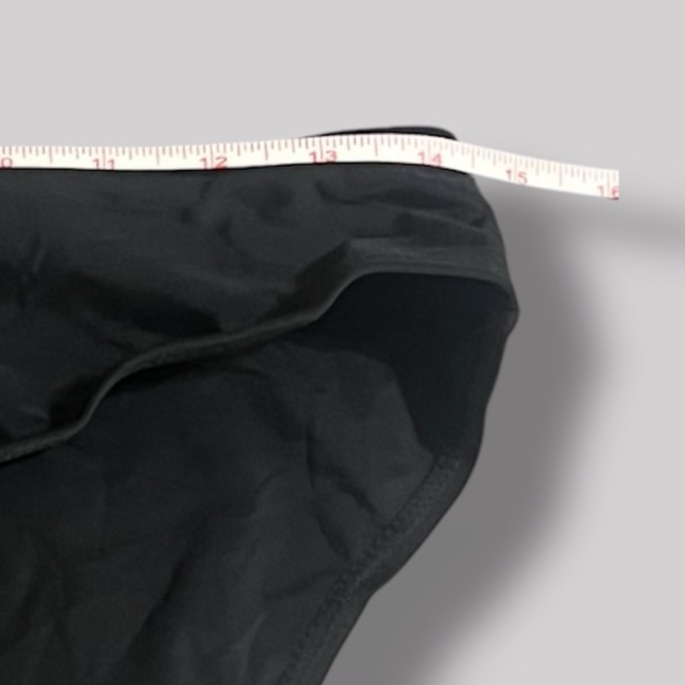 New Unbranded Black Swimsuit Bottoms High Waist Hi Cut Bikini Bottoms Med NWOT - Picture 6 of 11
